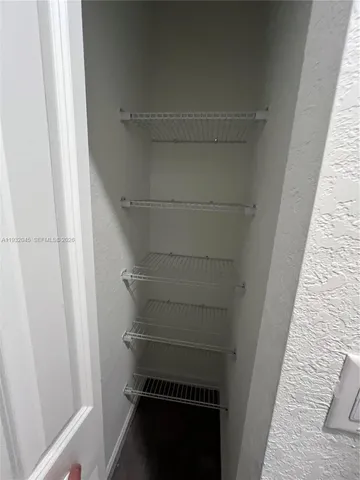 a view of walk in closet