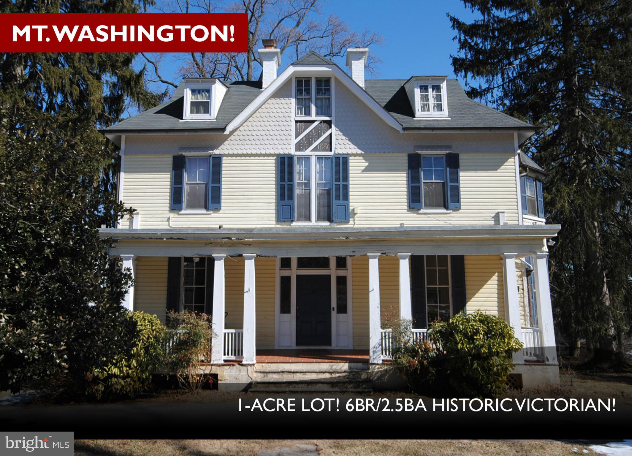 5601 Wexford Road Baltimore, MD 21209 - Photo 1 of 30 6BR/2.5BA Historic Victorian!