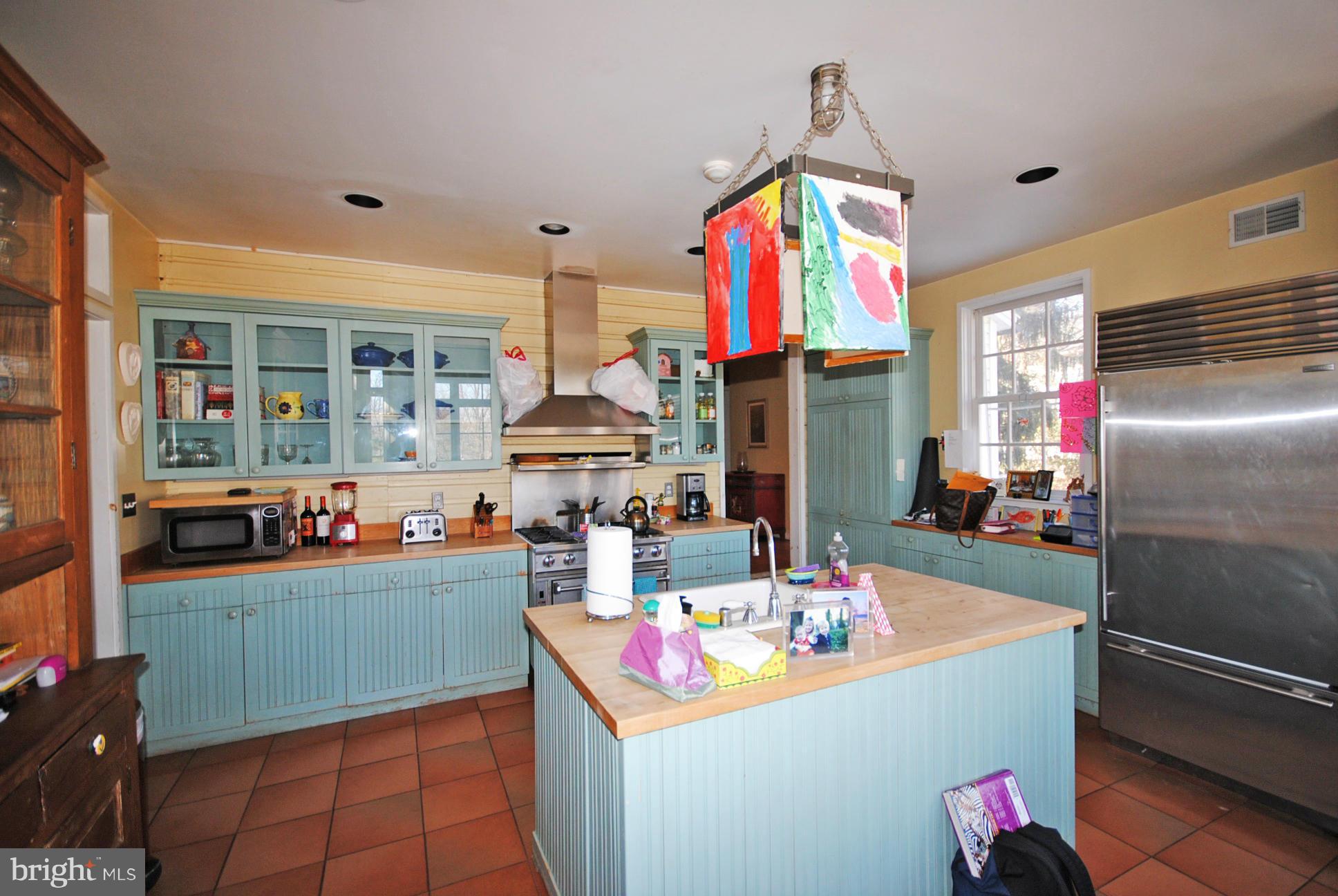 5601 Wexford Road Baltimore, MD 21209 - Photo 8 of 30 Chef's Kitchen with Sub Zero Refrigerator!