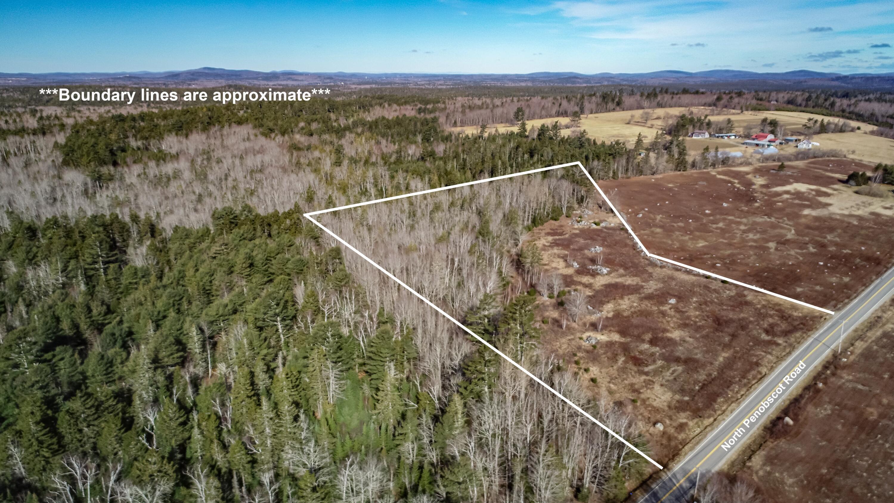 199 Rd Penobscot Me 04476 Road Penobscot, ME 04476 - Photo 1 of 8 Land Penobscot Patten Aerials-7
