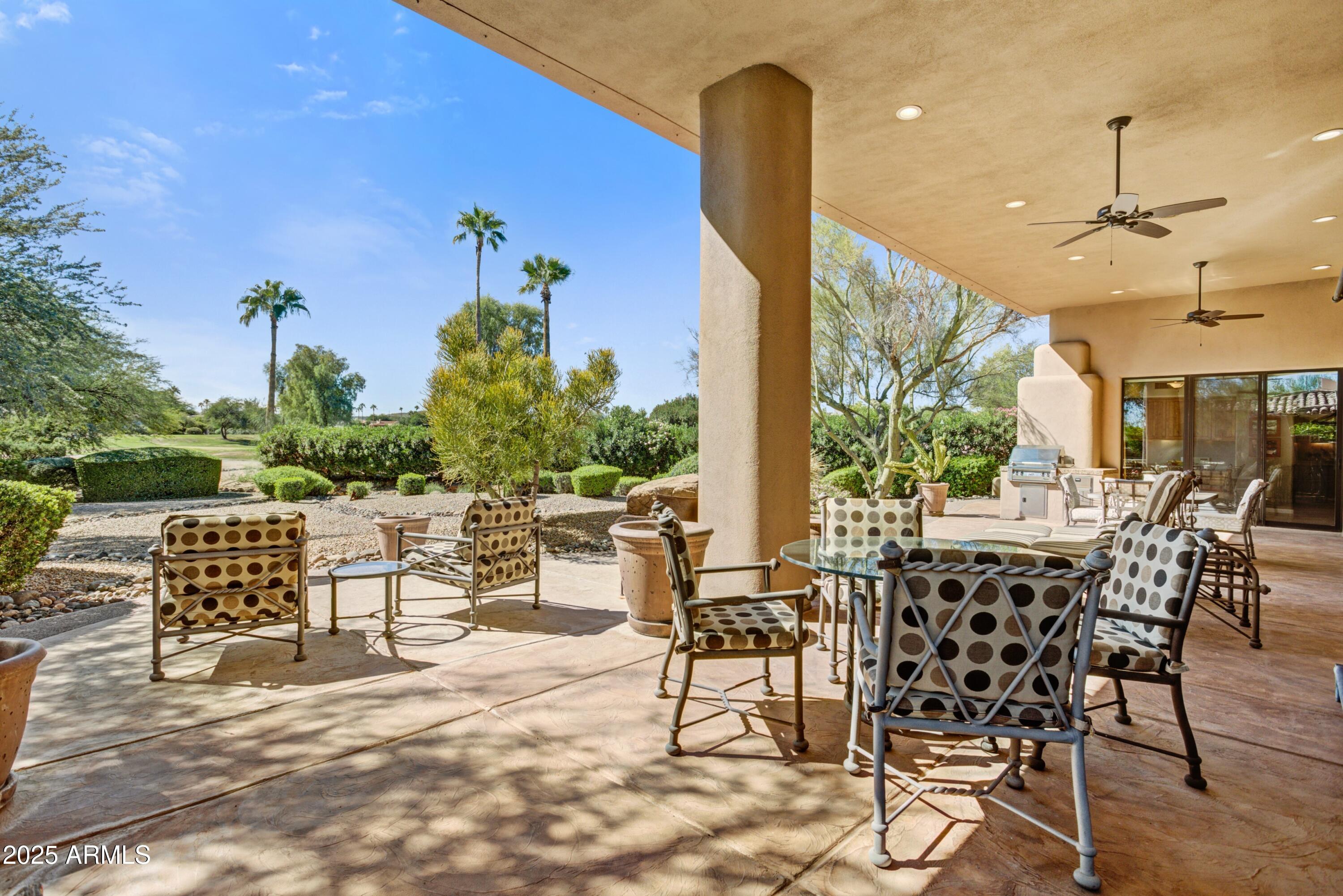 18525 East Picacho Road Rio Verde, AZ 85263 - Photo 23 of 31 023_Covered Patio- Seating- Details