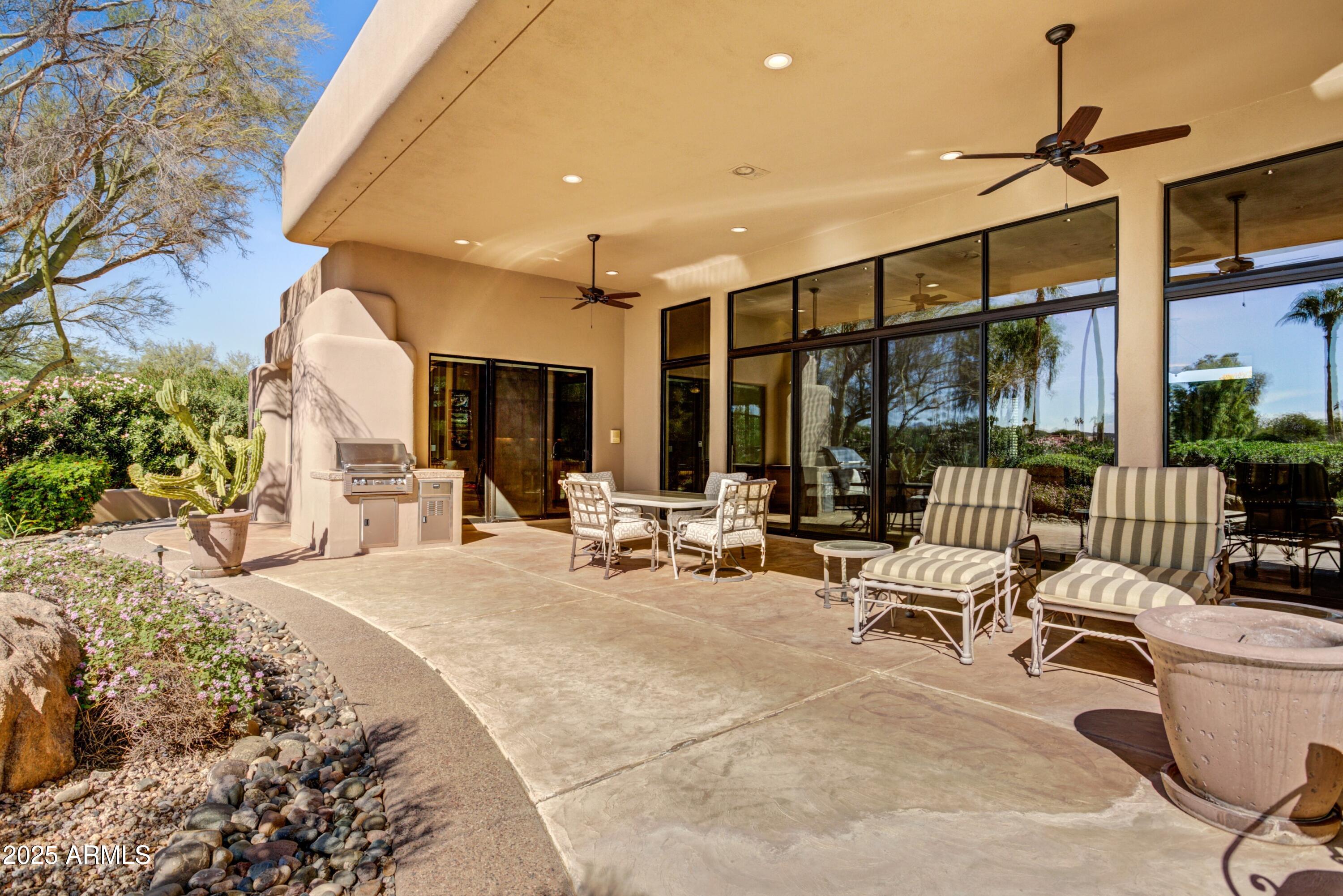 18525 East Picacho Road Rio Verde, AZ 85263 - Photo 24 of 31 024_Back Patio- BBQ