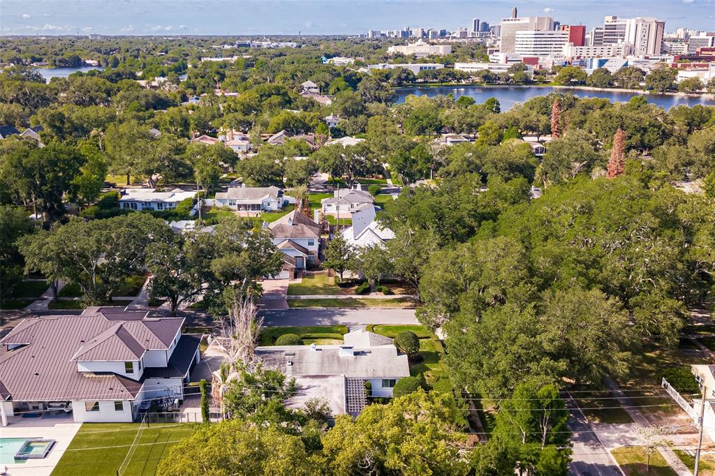 1001 Nottingham Street Orlando, FL 32803 - Photo 47 of 49 an aerial view of a city with lots of residential buildings