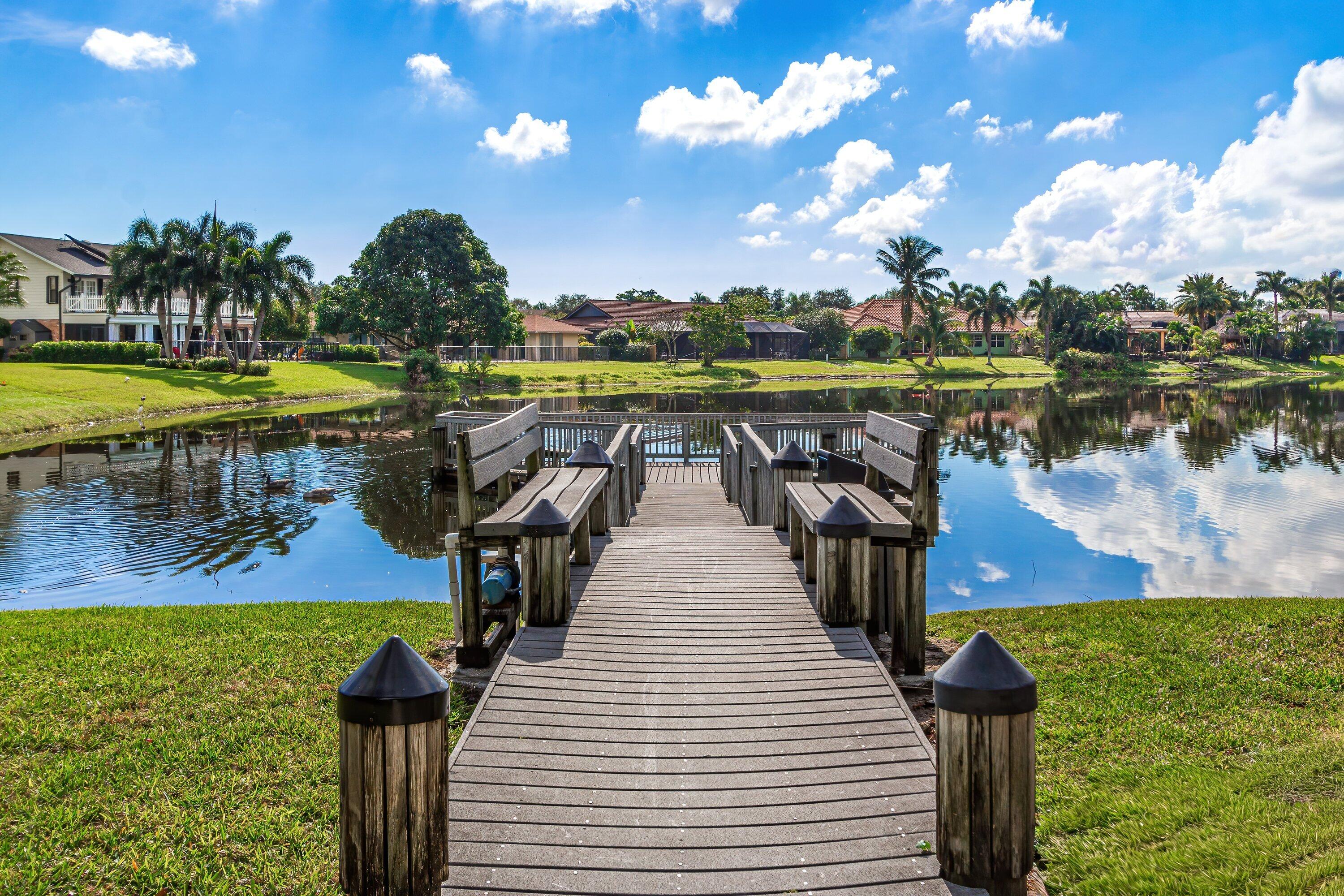 17680 Pine Needle Terrace Boca Raton, FL 33487 - Photo 56 of 60 Pheasant Walk Community Dock