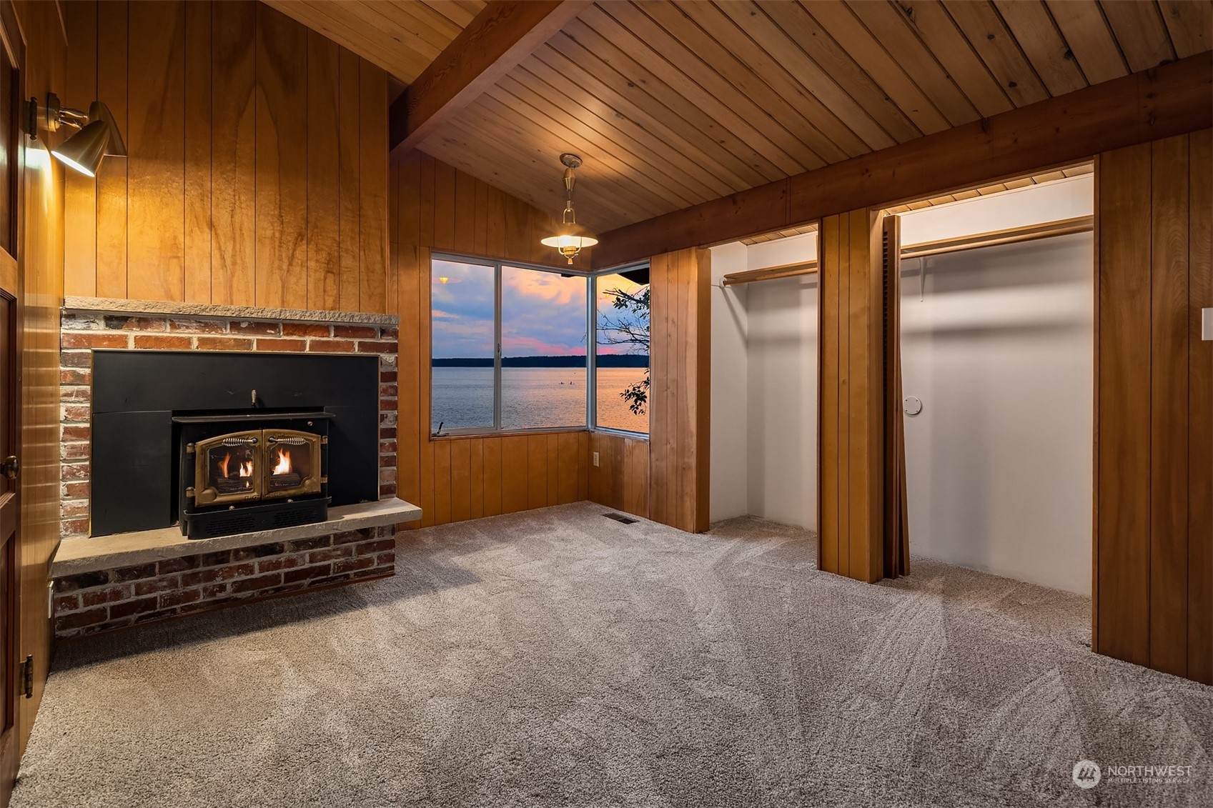 2423 Southwest 172nd Street Burien, WA 98166 - Photo 17 of 26 a view of empty room with a fireplace