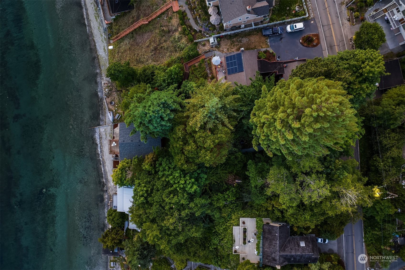 2423 Southwest 172nd Street Burien, WA 98166 - Photo 20 of 26 an aerial view of a house with a yard and garden