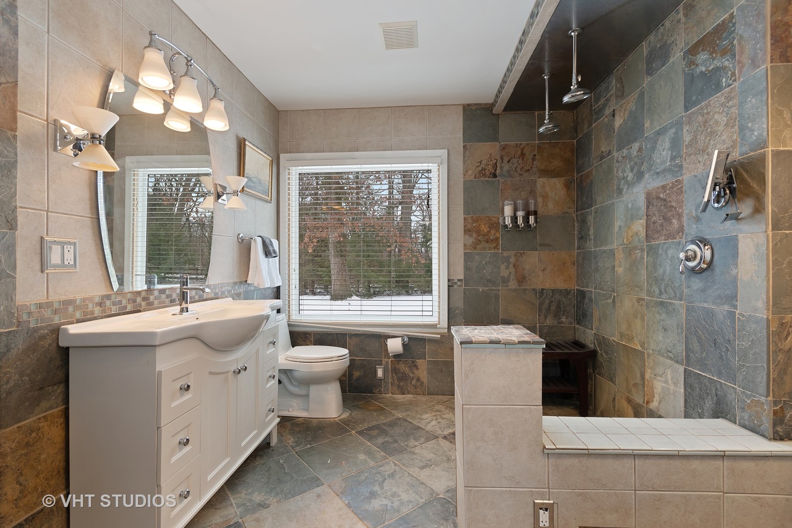 40W938 Whitney Road St. Charles, IL 60175 - Photo 12 of 20 a spacious bathroom with a sink toilet and shower