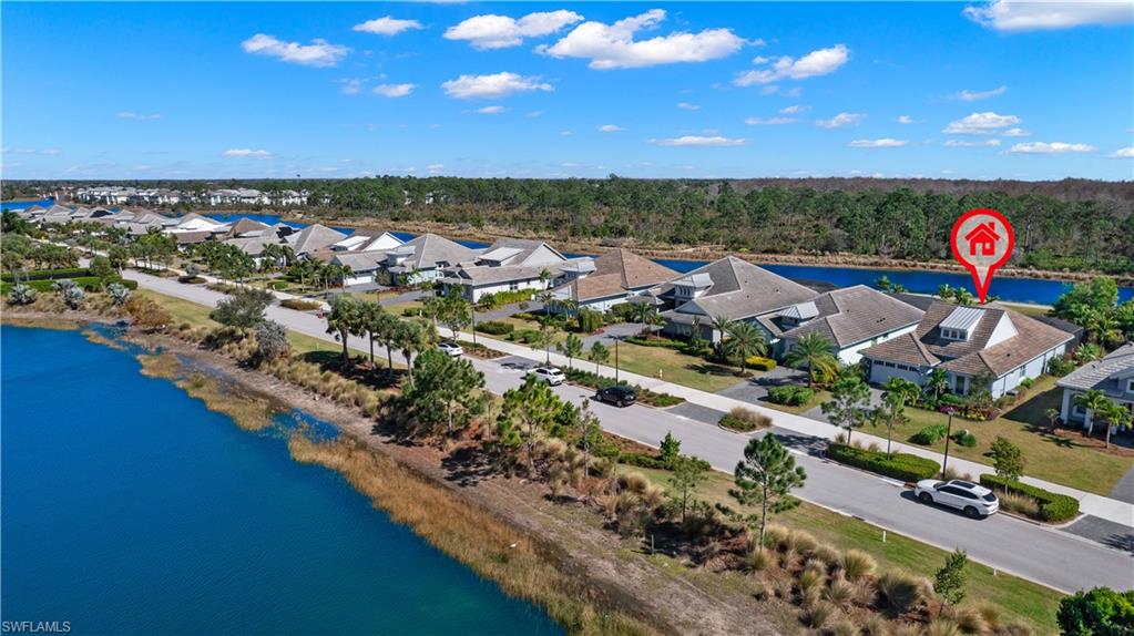 6359 Antigua Way Naples, FL 34113 - Photo 10 of 48 an aerial view of residential houses with outdoor space and swimming pool