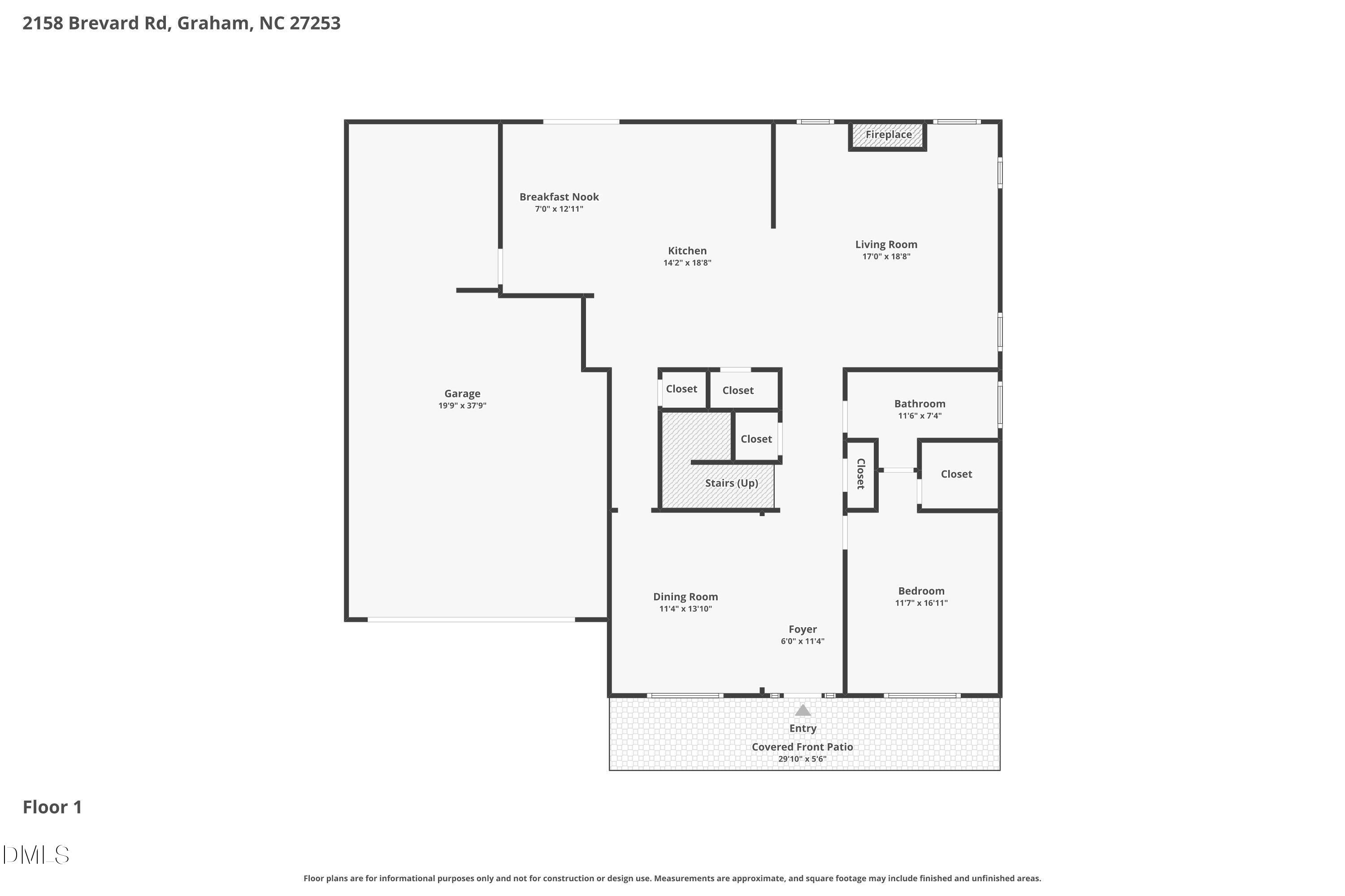 2158 Brevard Road Haw River, NC 27258 - Photo 52 of 57 1-Floor-1