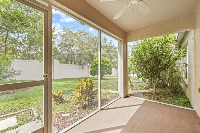 a view of a room and window