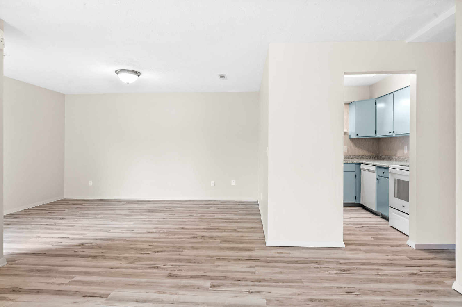 903 North Linden Street, Unit 17 Normal, IL 61761 - Photo 19 of 26 a view of kitchen with wooden floor