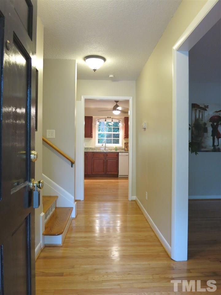 5201 Knollwood Road Raleigh, NC 27609 - Photo 3 of 25 Foyer w/coat closet. There are beautiful hardwood floors throughout (except lower level Family Rm).