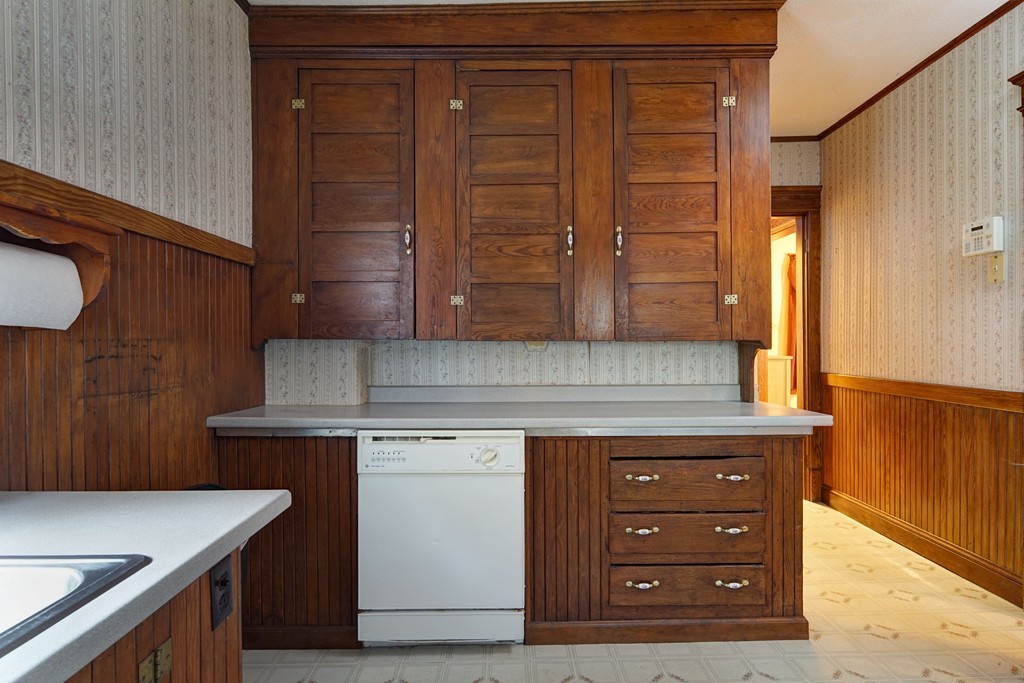 86 Osborne Terrace Springfield, MA 01104 - Photo 13 of 30 a kitchen with a sink and cabinets