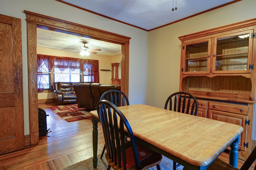 86 Osborne Terrace Springfield, MA 01104 - Photo 9 of 30 a view of a dining room with furniture and wooden floor