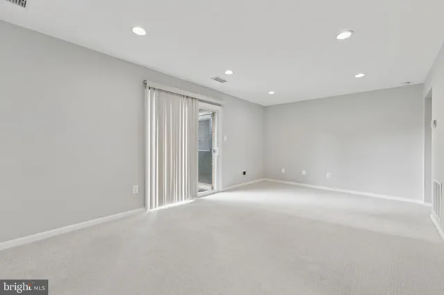 a view of empty room