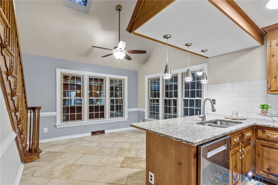 12601 Cottage Mill Road Midlothian, VA 23114 - Photo 44 of 50 a view of an entryway with a kitchen