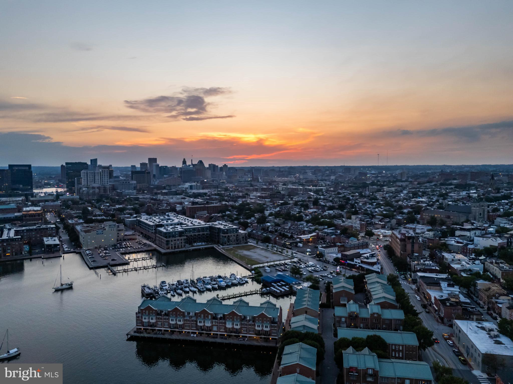 2325 Boston Street, Unit 2 Baltimore, MD 21224 - Photo 18 of 48 a view of city and ocean