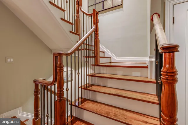 a city view with tall buildings