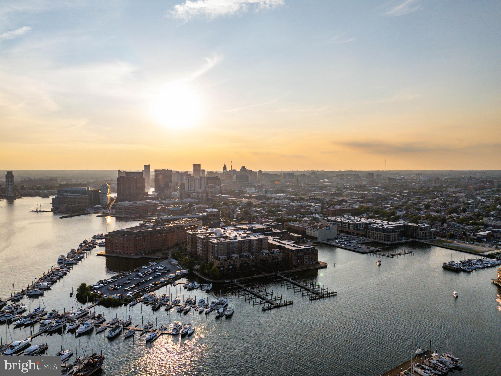 2325 Boston Street, Unit 2 Baltimore, MD 21224 - Photo 44 of 48 a view of a lake and city