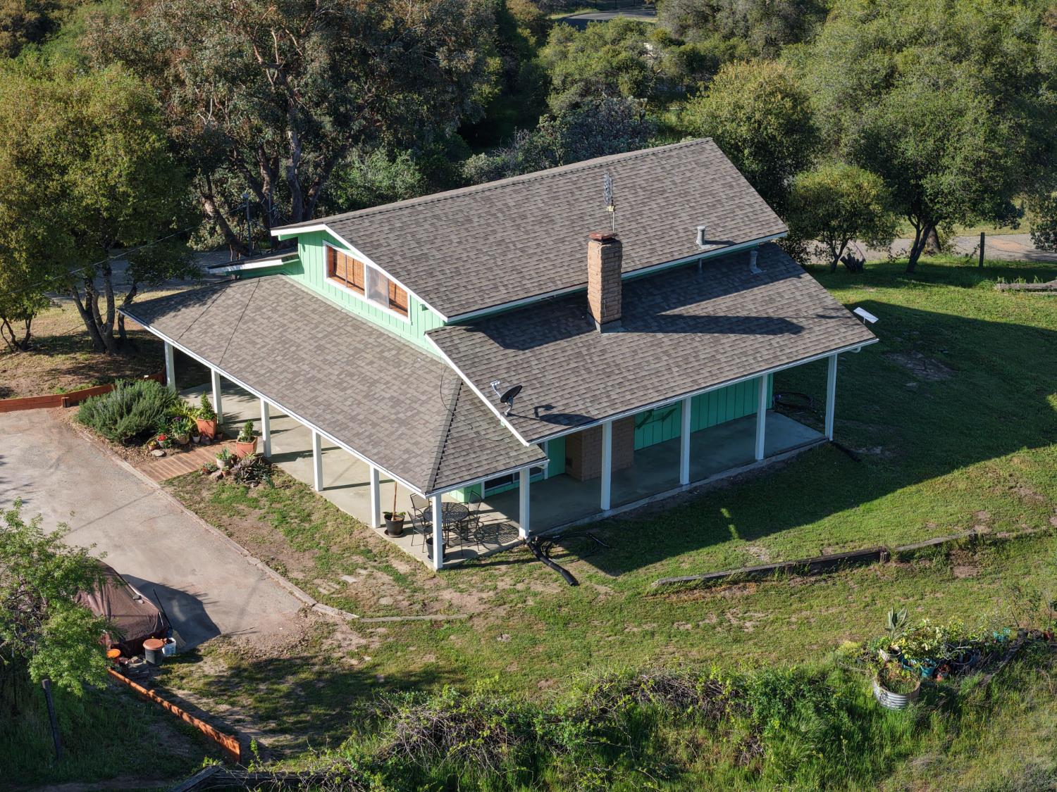34107 Memory Lane Coarsegold, CA 93614 - Photo 39 of 46 an aerial view of a house