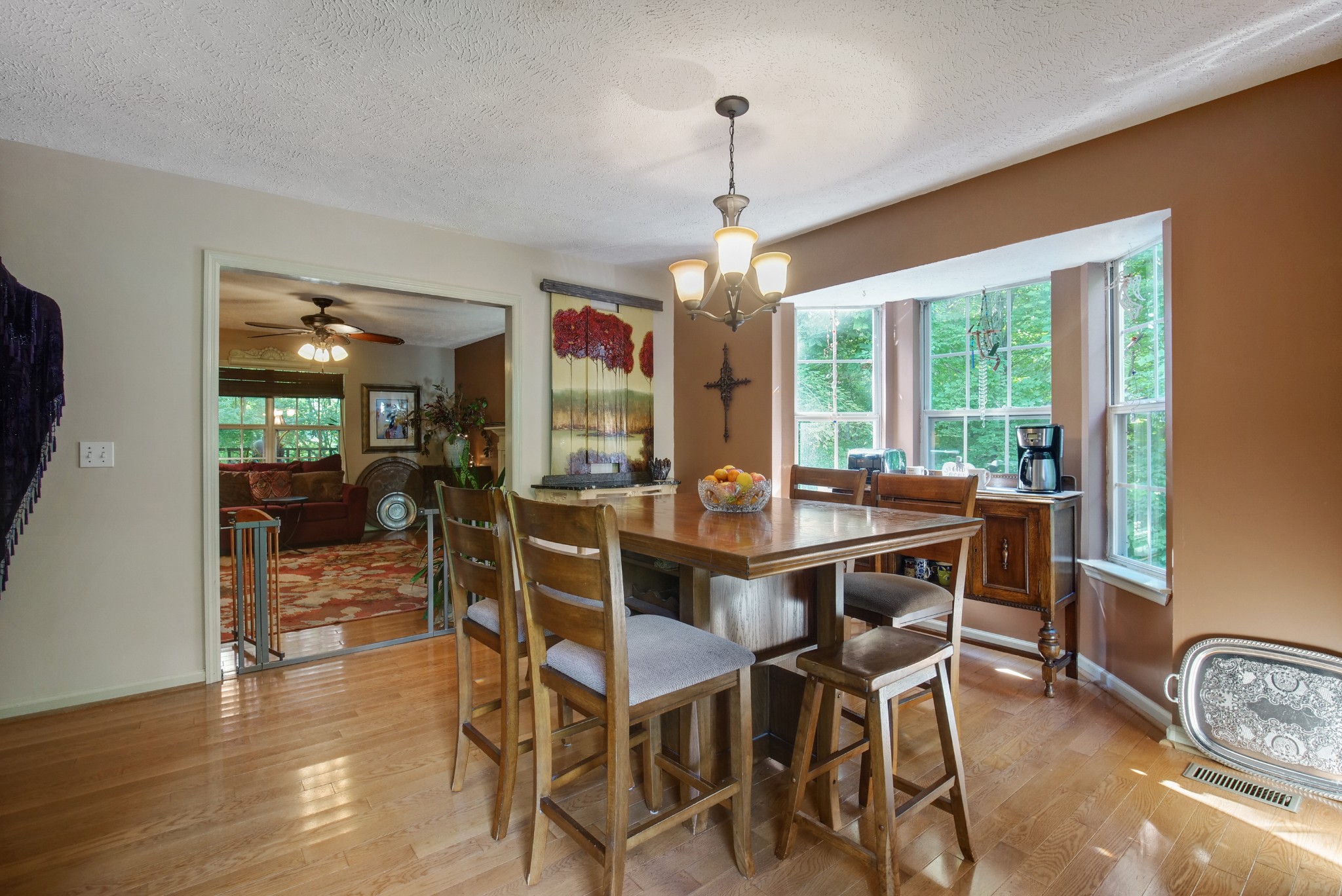137 Gaskins Road Dickson, TN 37055 - Photo 13 of 38 a view of a dining room with furniture window and outside view