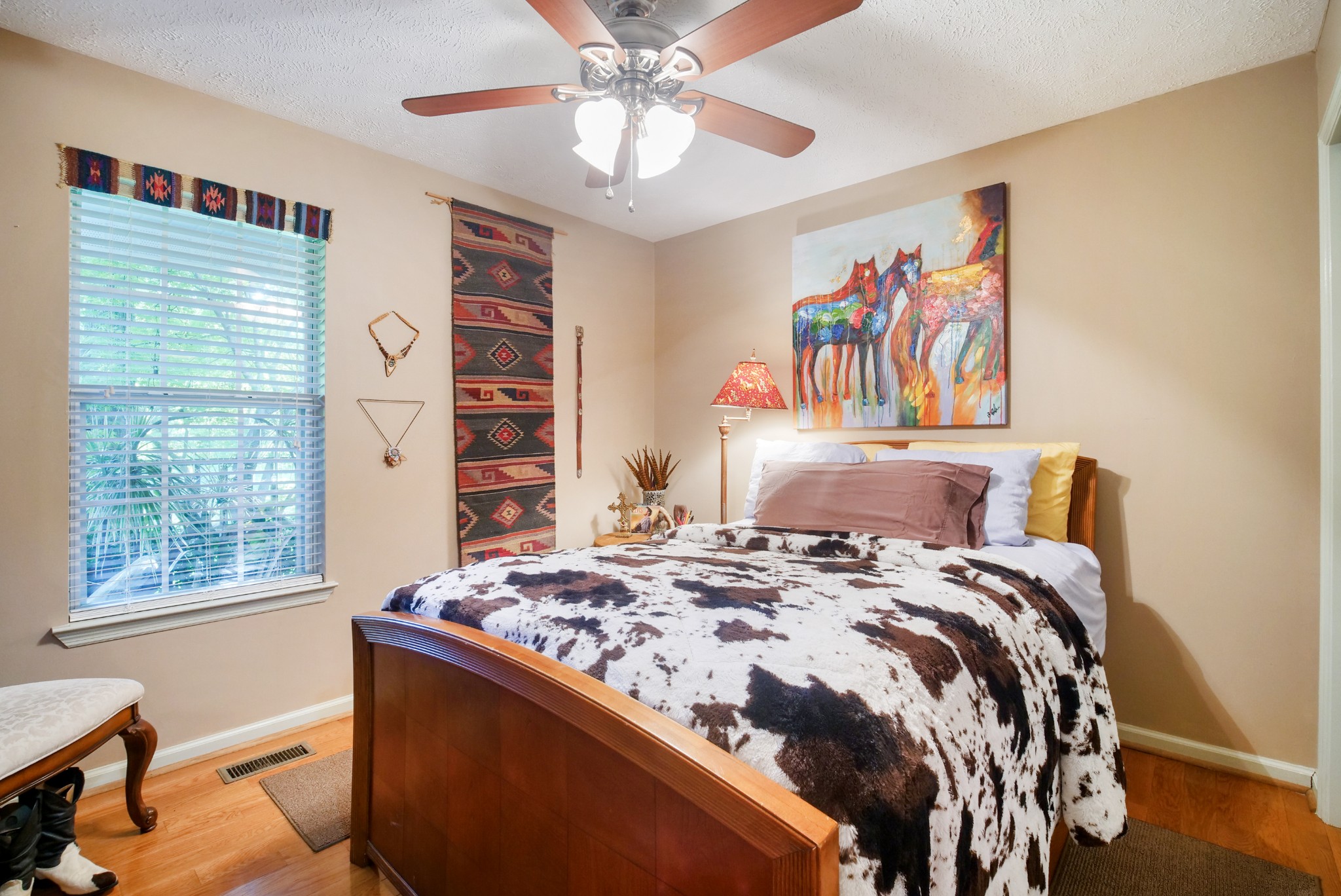 137 Gaskins Road Dickson, TN 37055 - Photo 22 of 38 a bedroom with a bed and a window