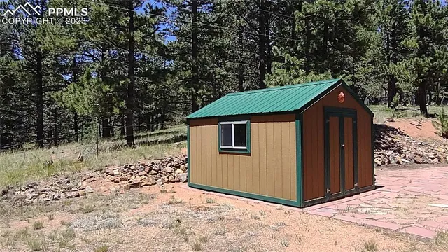 a view of storage and utility room