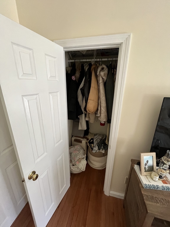 39 O Street, Unit 1 Boston, MA 02127 - Photo 14 of 26 a view of walk in closet with clothes and shoes
