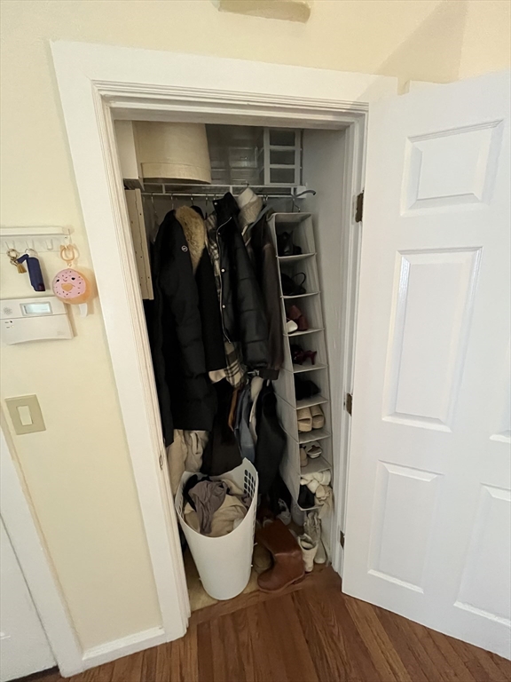 39 O Street, Unit 1 Boston, MA 02127 - Photo 8 of 26 a view of walk in closet with clothes and shoes