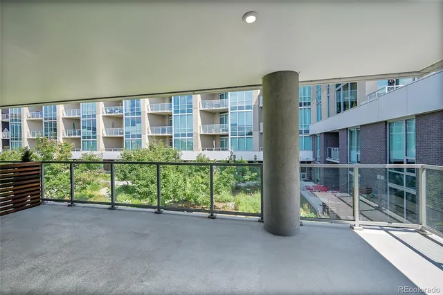 a view of a house with a large window