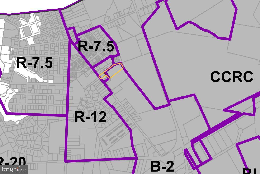 1605 Burlington - Mount Holly Road Burlington, NJ 08016 - Photo 3 of 4 Zoning Map - Outlined