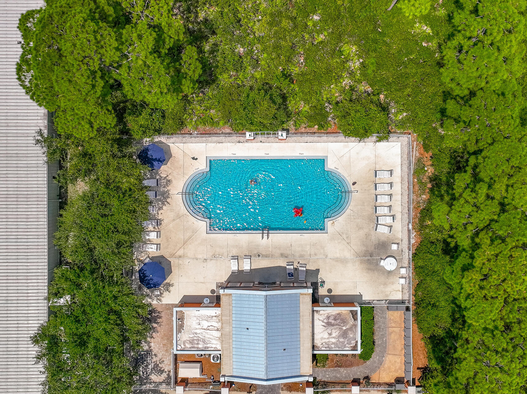 23 Mobile Street Miramar Beach, FL 32550 - Photo 41 of 49 an aerial view of a house with outdoor space pool seating area and yard