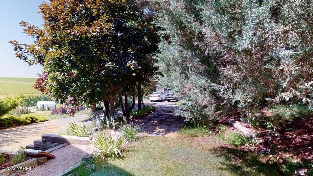 14751 Cottonwood Canyon Road Yakima, WA 98908 - Photo 41 of 53 a view of a yard with plants and large trees