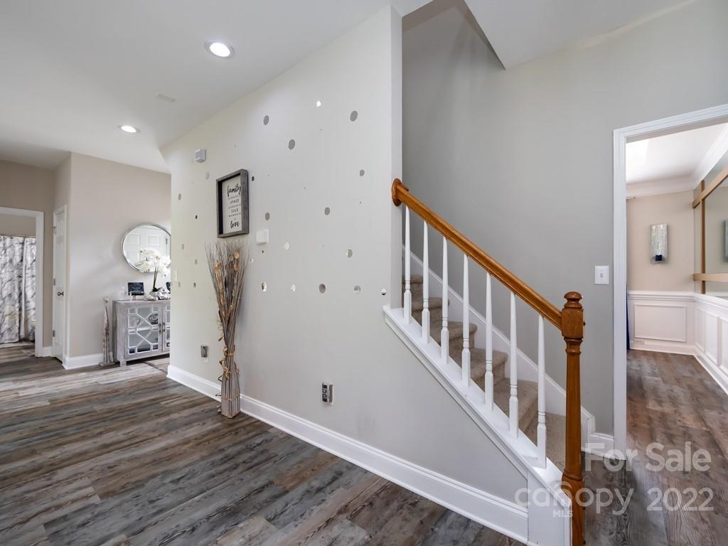 2721 Gosling Terrace Road Charlotte, NC 28262 - Photo 29 of 29 a view of an entryway with wooden floor