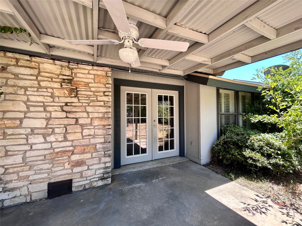 906 Spring Tree Street Round Rock, TX 78681 - Photo 17 of 18 a view of a porch with seating space