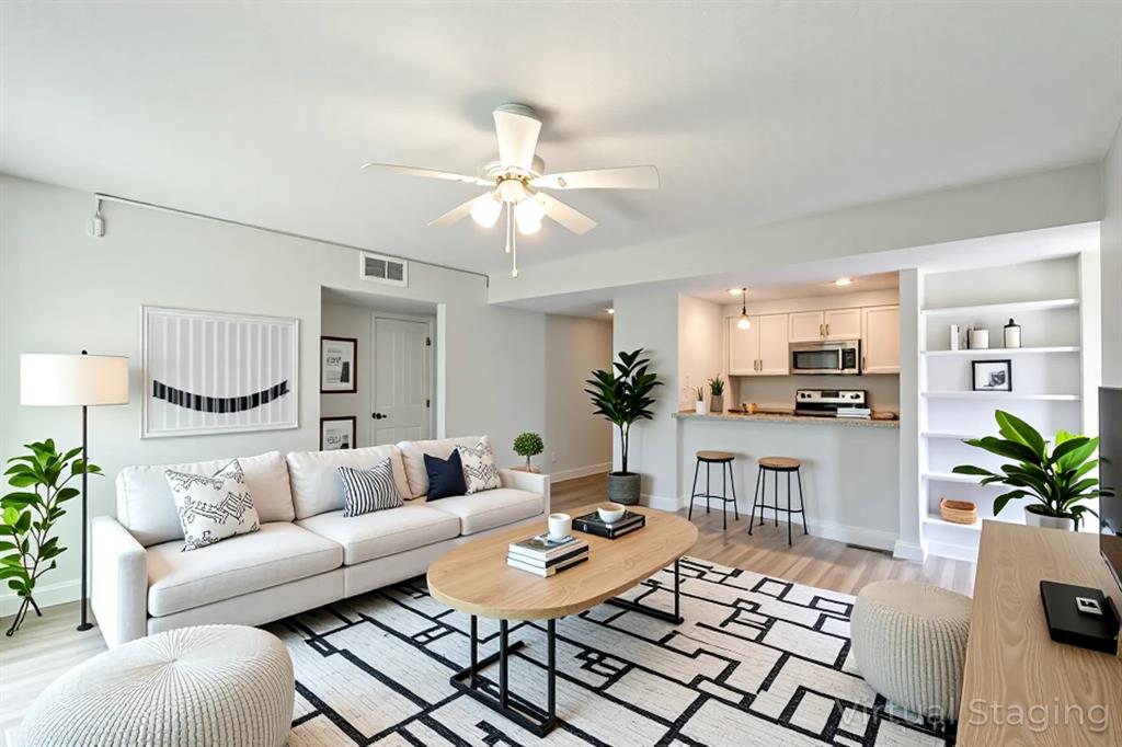 5522 Boca Raton Boulevard, Unit 404 Fort Worth, TX 76112 - Photo 4 of 13 staged living room