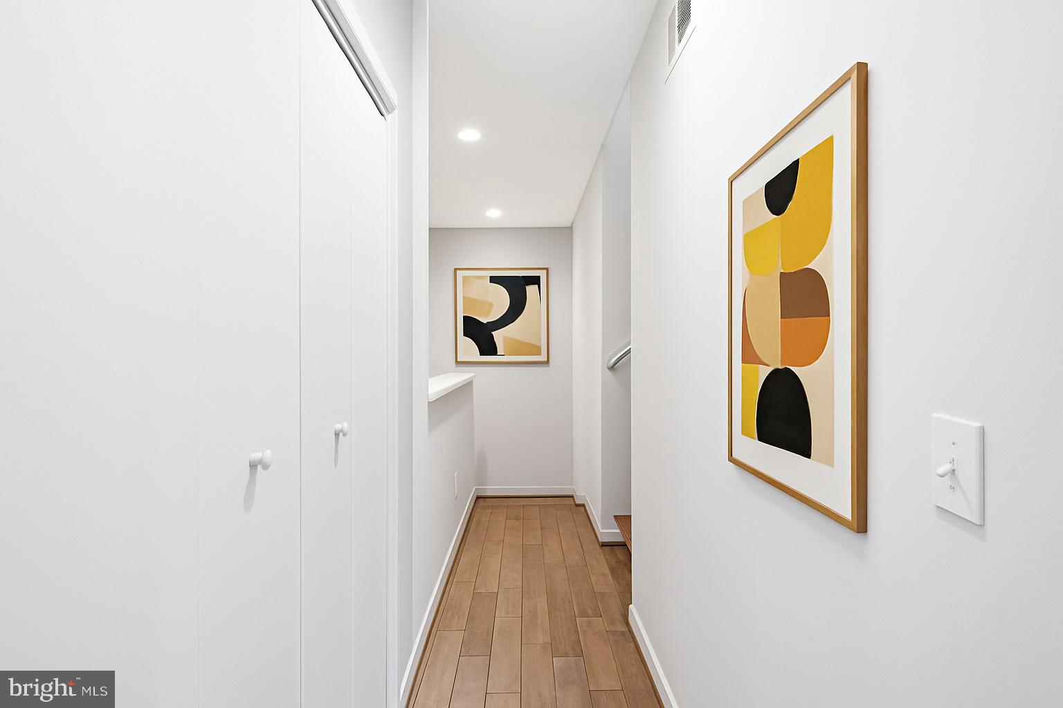 1734 Wylie Street, Unit B Philadelphia, PA 19130 - Photo 16 of 36 2nd floor hall with laundry