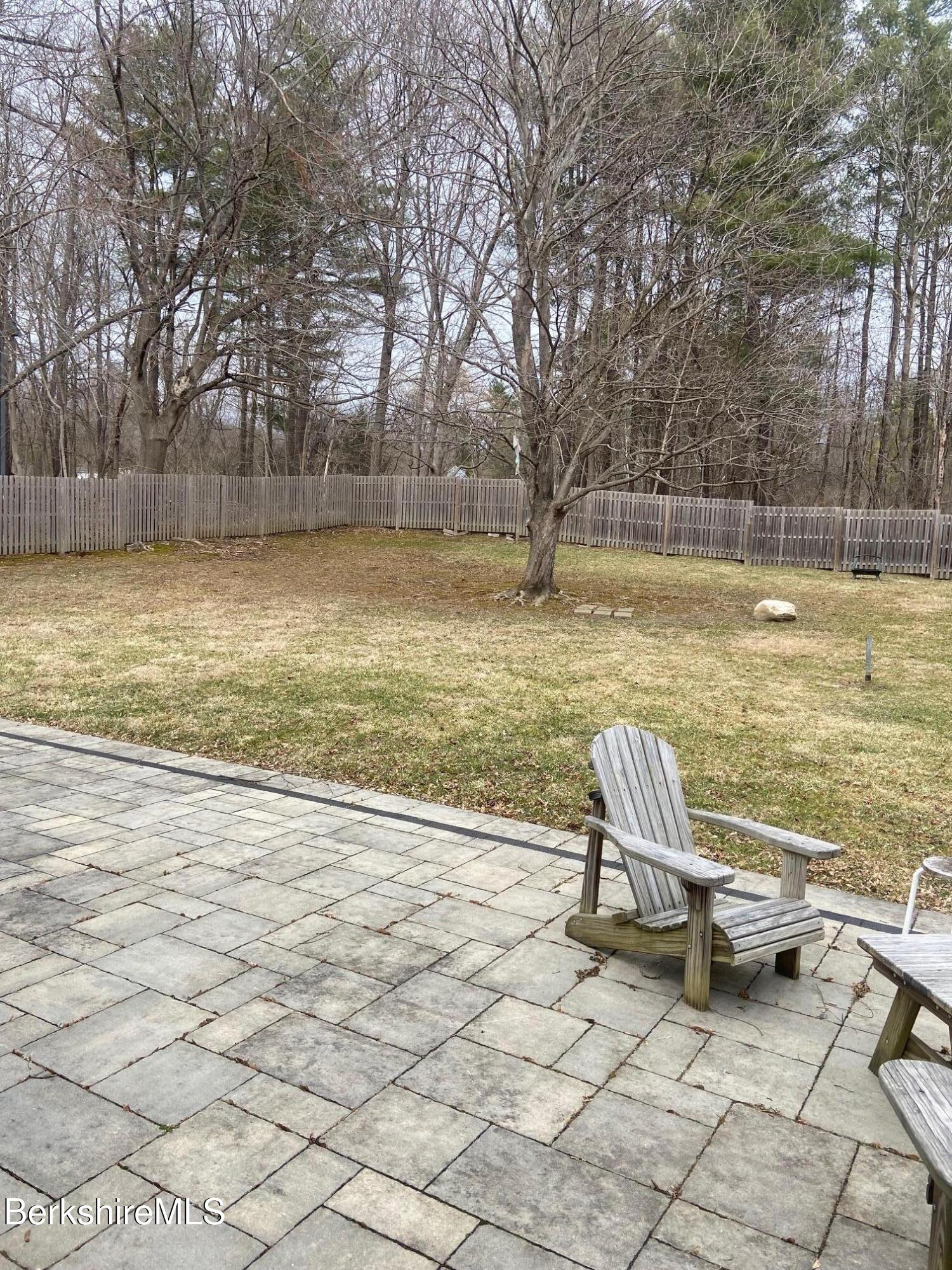 64 Bridges Road Williamstown, MA 01267 - Photo 26 of 29 Fenced back yard from patio