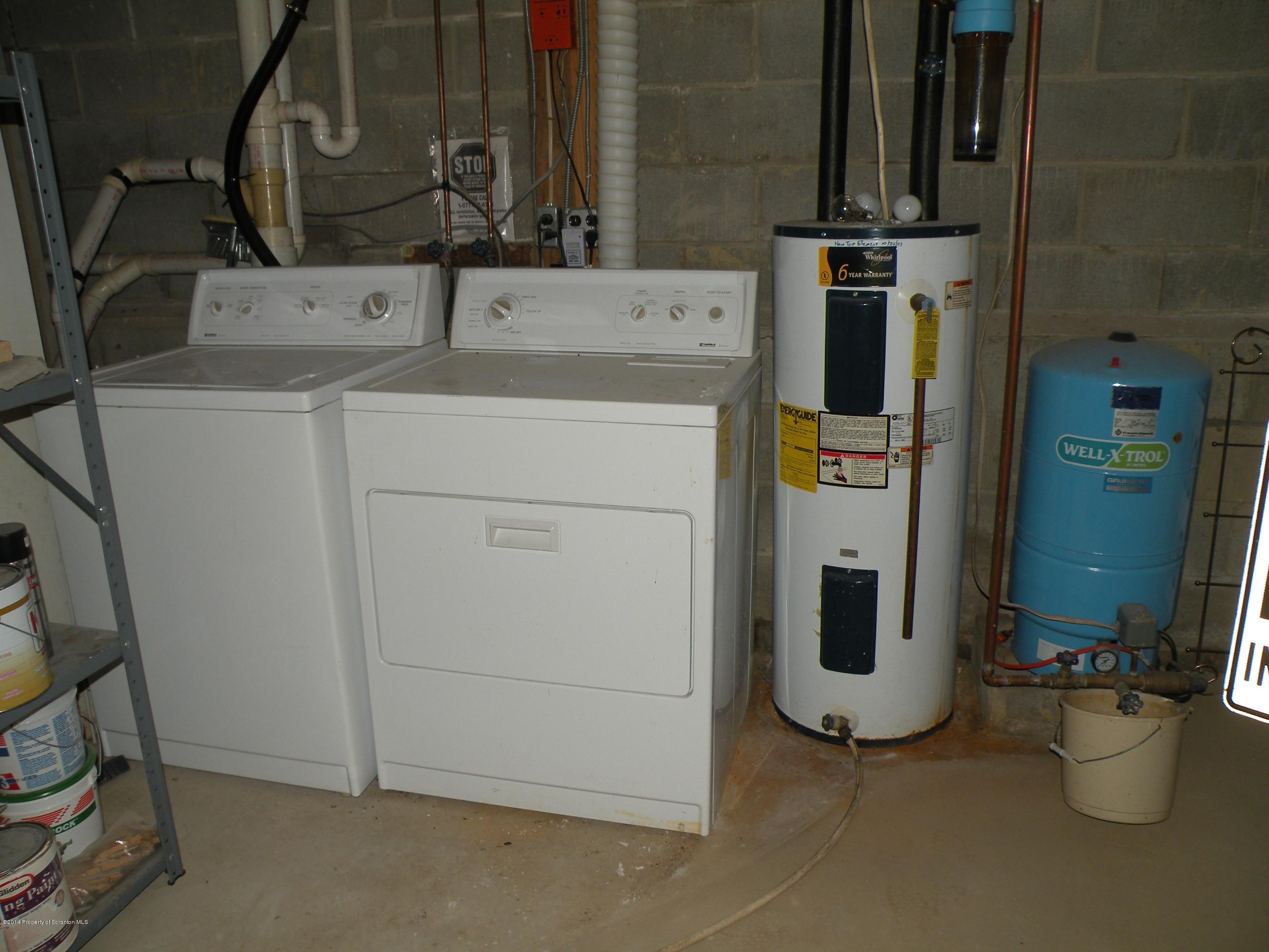 3381 Le Raysville Road Rome, PA 18837 - Photo 27 of 30 a utility room with dryer and washer