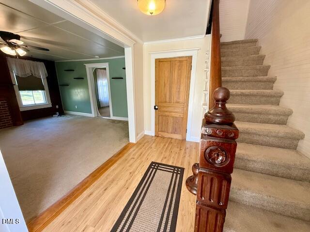 132 Buffalo Road Clarksville, VA 23927 - Photo 13 of 56 a view of a living room and entryway with furniture