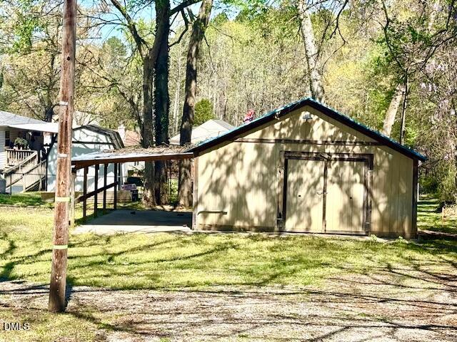 132 Buffalo Road Clarksville, VA 23927 - Photo 47 of 56 a view of swimming pool with a yard