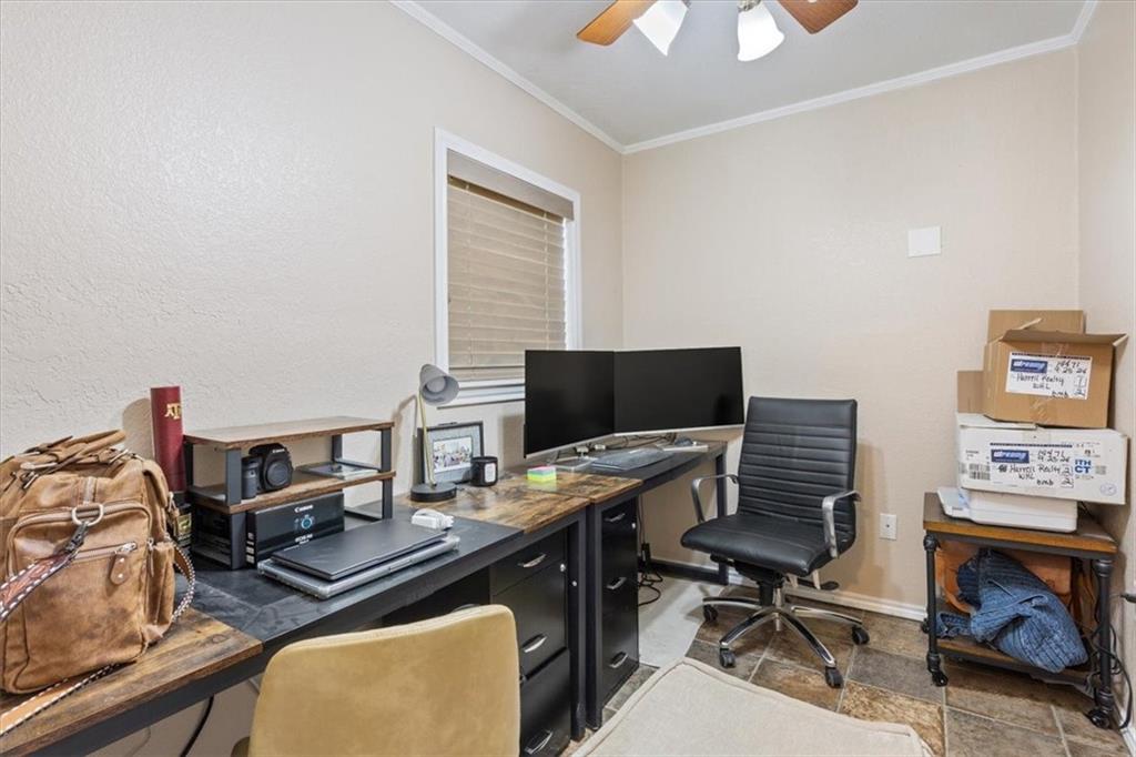 347 Howe Hill Road Lorena, TX 76655 - Photo 22 of 38 a view of a workspace with furniture