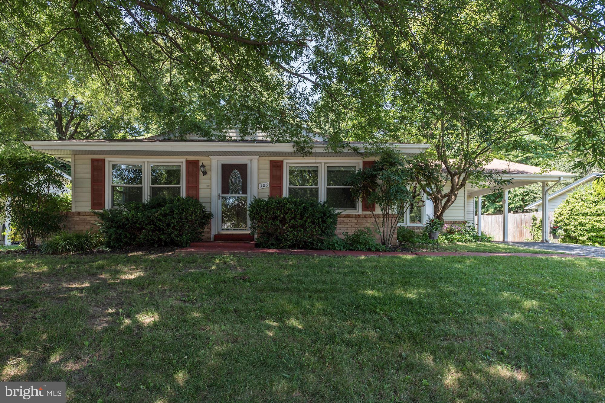 305 South Irving Road Sterling, VA 20164 - Photo 1 of 37 Front Exterior. Lovely lot on quiet 1 block long
