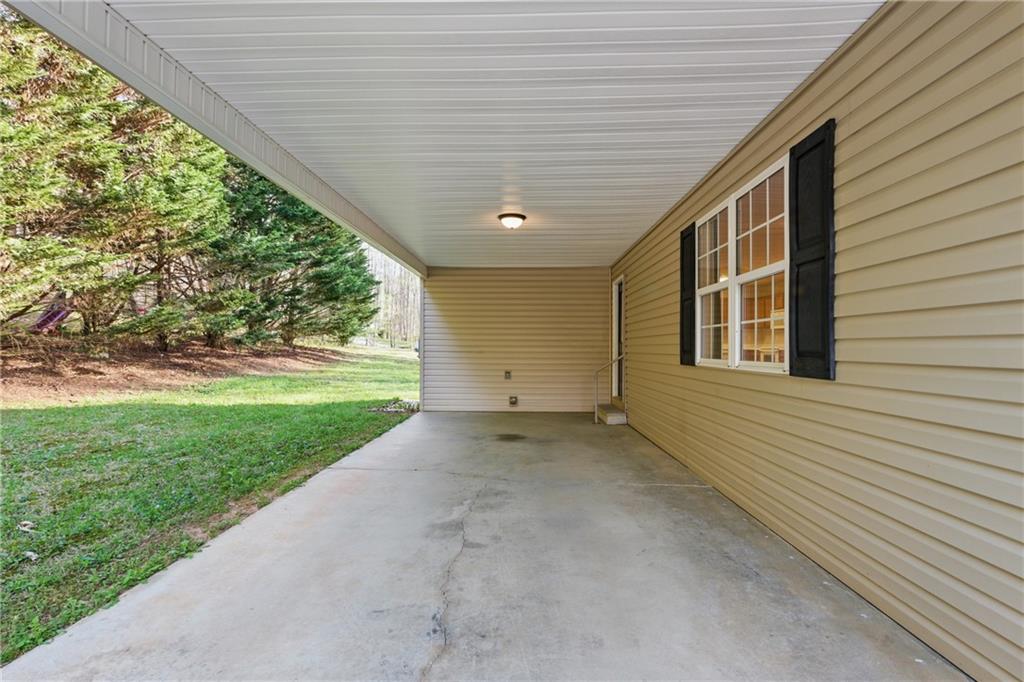 218 Eden Woods Clarkesville, GA 30523 - Photo 15 of 35 a view of a porch with a backyard