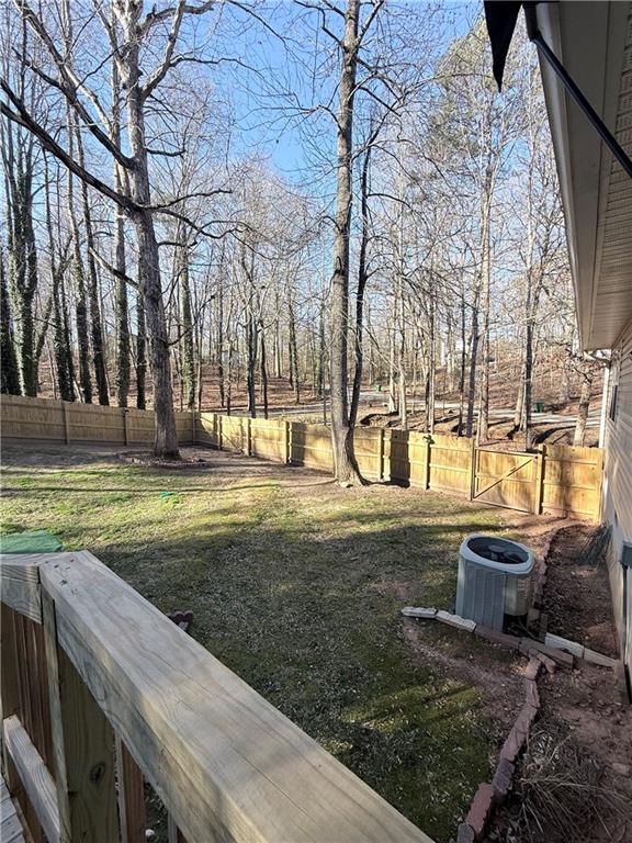 218 Eden Woods Clarkesville, GA 30523 - Photo 28 of 35 a view of yard with swimming pool and sitting area