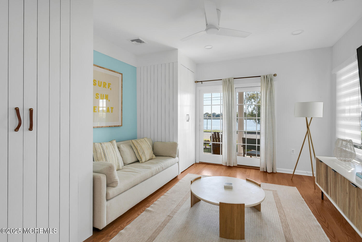306 Ocean Road Spring Lake, NJ 07762 - Photo 14 of 45 a living room with furniture and wooden floor