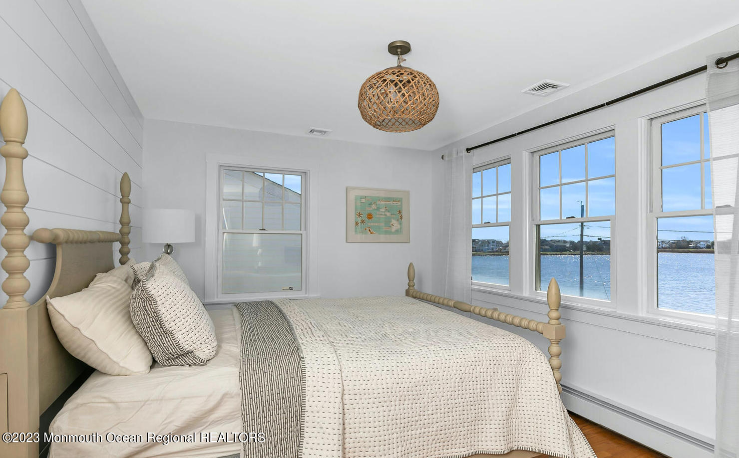 306 Ocean Road Spring Lake, NJ 07762 - Photo 17 of 45 a bedroom with a bed and window