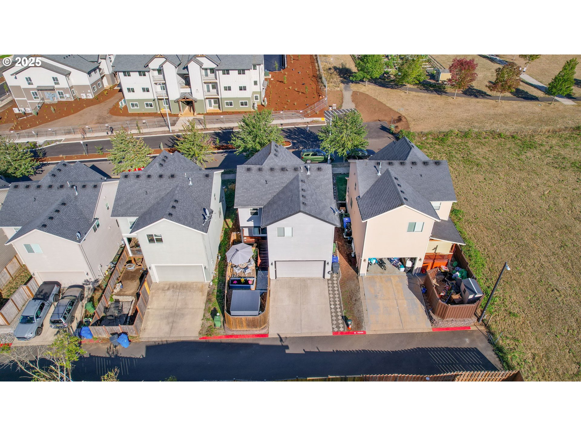 19135 Southeast Village Boulevard Sandy, OR 97055 - Photo 33 of 43 an aerial view of multiple houses with yard