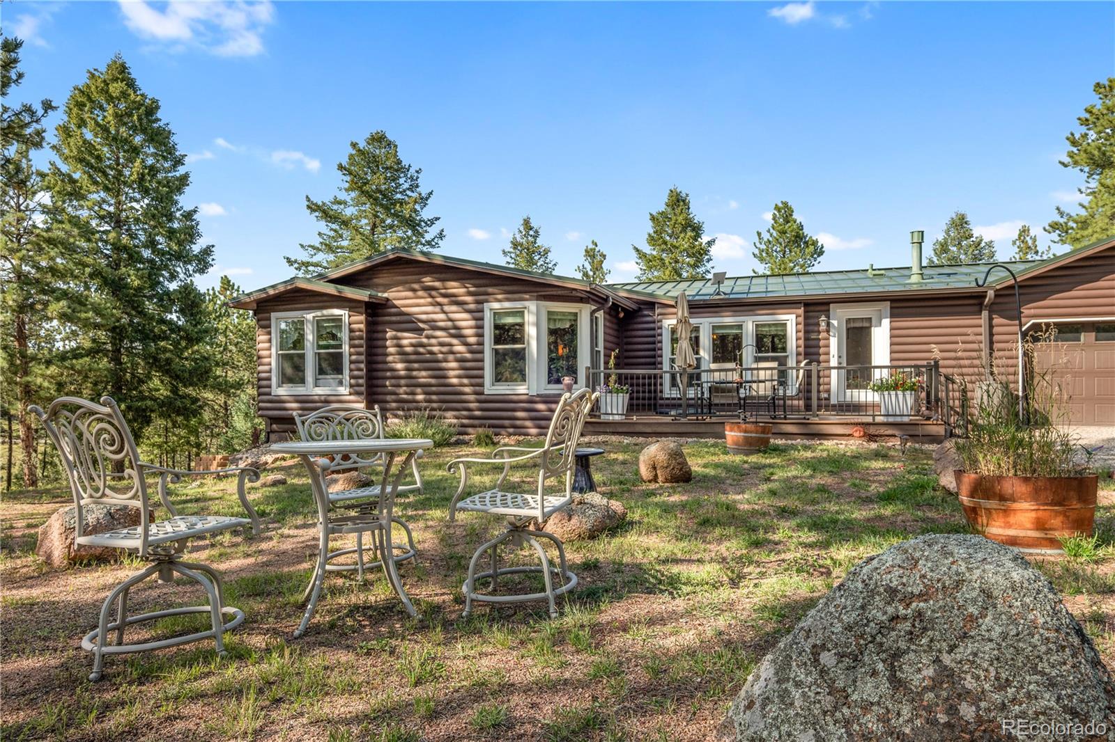 20065 Spring Creek Road Buffalo Creek, CO 80425 - Photo 5 of 41 a view of a house with swimming pool