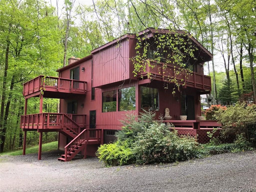 92 Arch Bridge Road Bethlehem, CT 06751 - Photo 1 of 1 front view of a house with a tree